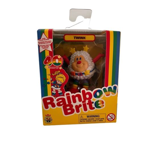 Official Rainbow Brite TLS Twink mini Figure 40th Anniversary NEW BOX cheebees - Picture 1 of 5